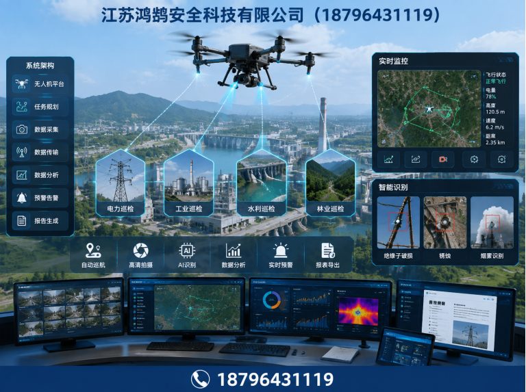 雅安无人机巡检系统展示图